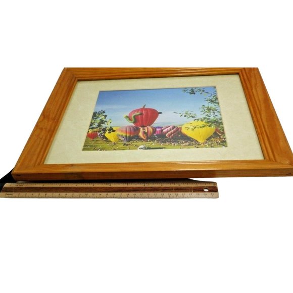 Steamboat Springs Colorado Balloon Rodeo Framed Photo Print Hot Air Balloons - Picture 4 of 7